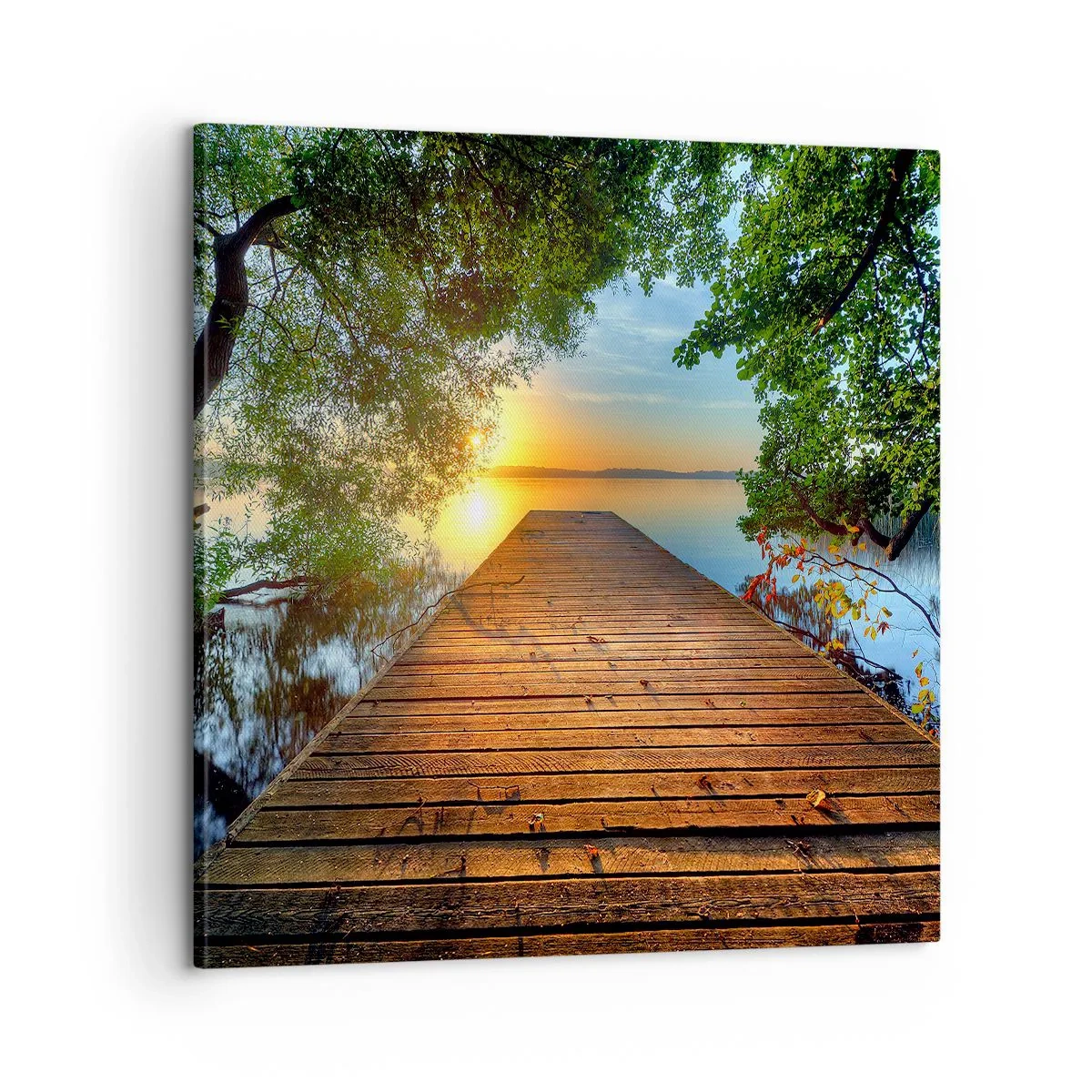 Quadro su tela - Stampe su Tela - Non avere fretta, siediti - 60x60 cm