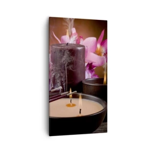 Quadro su tela - Stampe su Tela - Purificare la mente, calmare il corpo - 55x100 cm