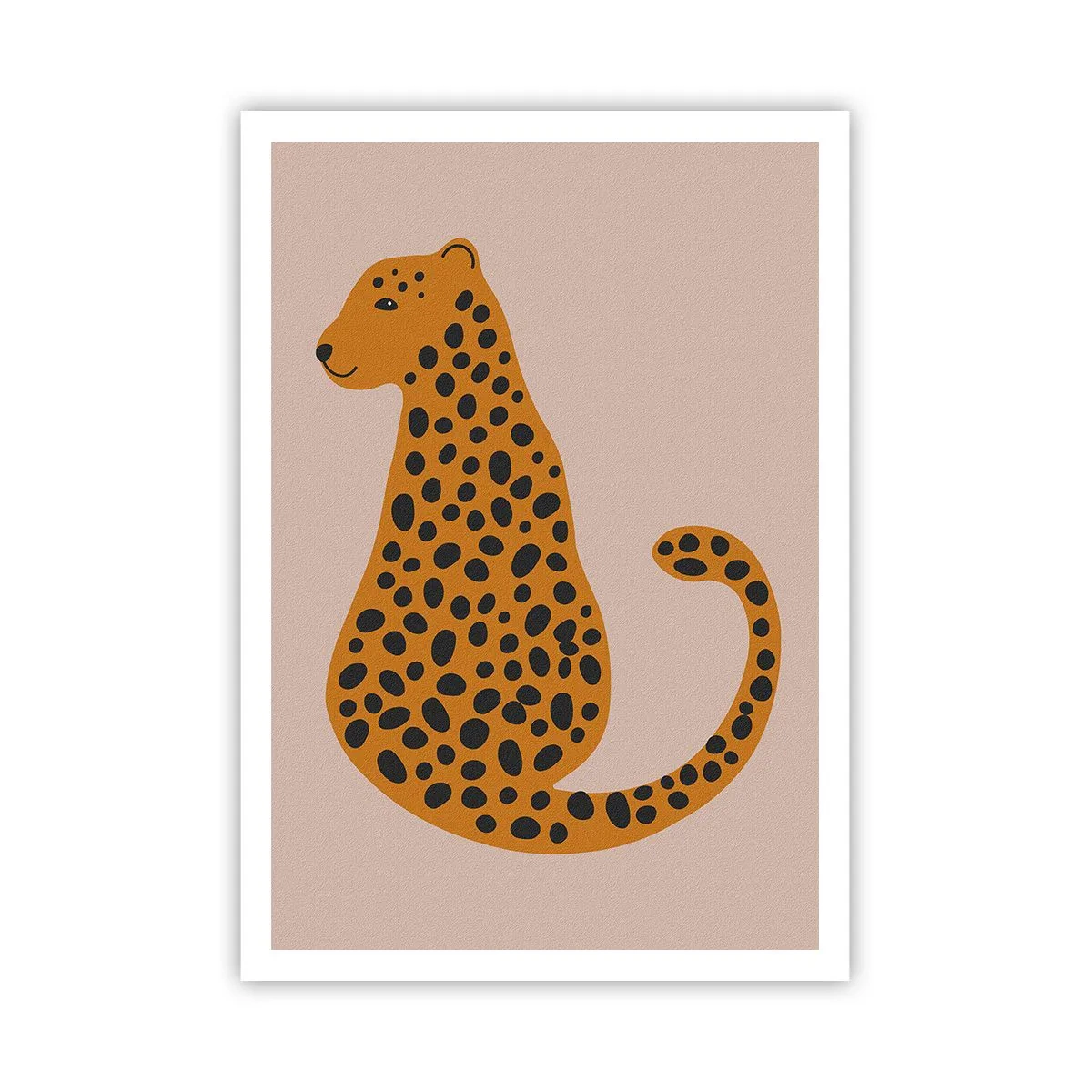 Poster - Il leopardo è un motivo di moda - 70x100 cm