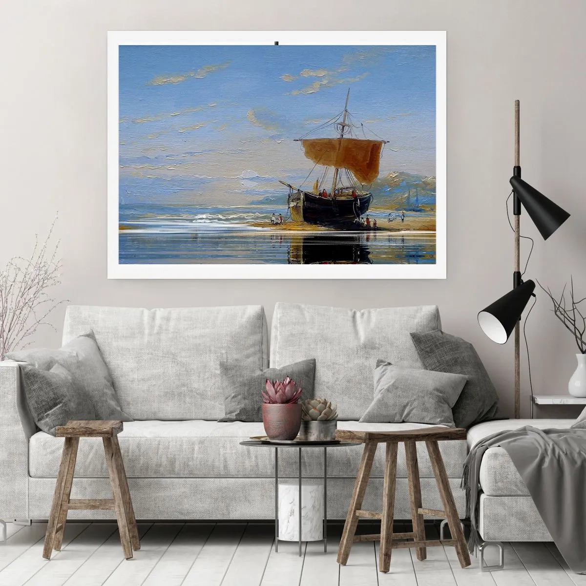 Poster - Acqua, terra, aria - 40x30 cm