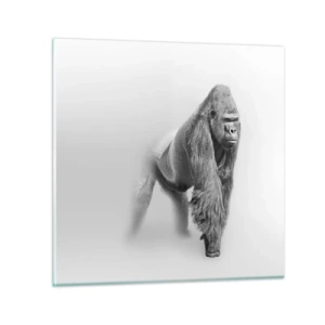 Quadro su vetro - Sicuro della propria forza - 30x30 cm