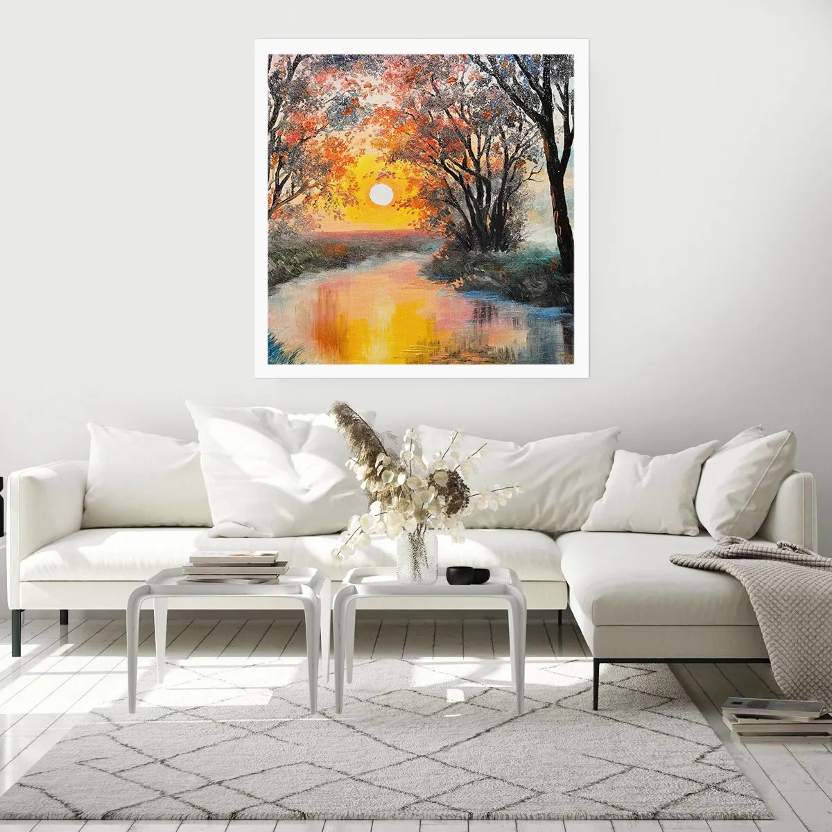 Poster - Atmosfera autunnale - 50x50 cm