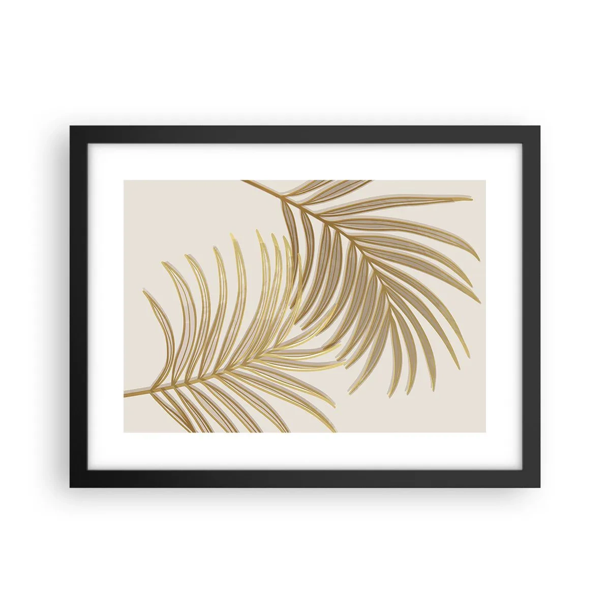 Poster in cornice nera - Palma d'oro! - 40x30 cm