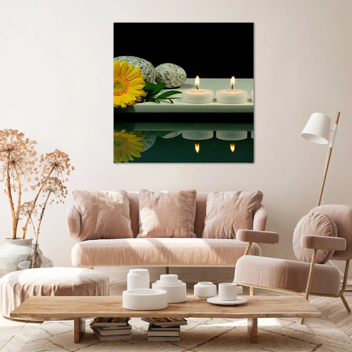 Quadro su tela - Stampe su Tela - Il sollievo dei sensi - 40x40 cm