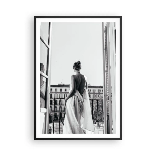 Poster in cornice nera - Il risveglio dei sensi - 70x100 cm