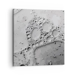 Quadro su tela - Stampe su Tela - Tracce di schiuma - 70x70 cm