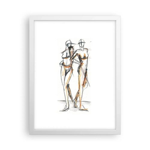 Poster in cornice bianca - Studio di armonia - 30x40 cm