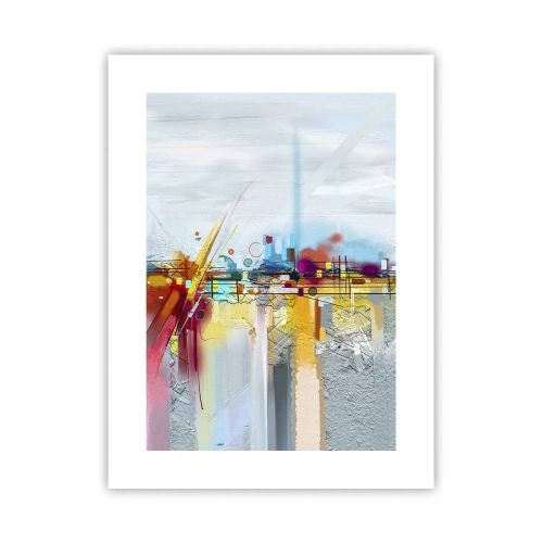 Poster - Il ponte della gioia sul fiume della vita - 30x40 cm