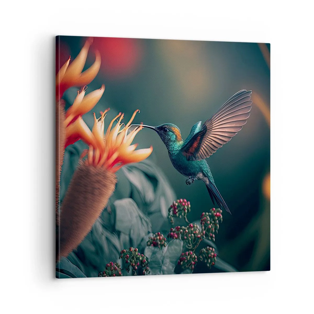 Quadro su tela - Stampe su Tela - Una vita davvero a colori - 60x60 cm