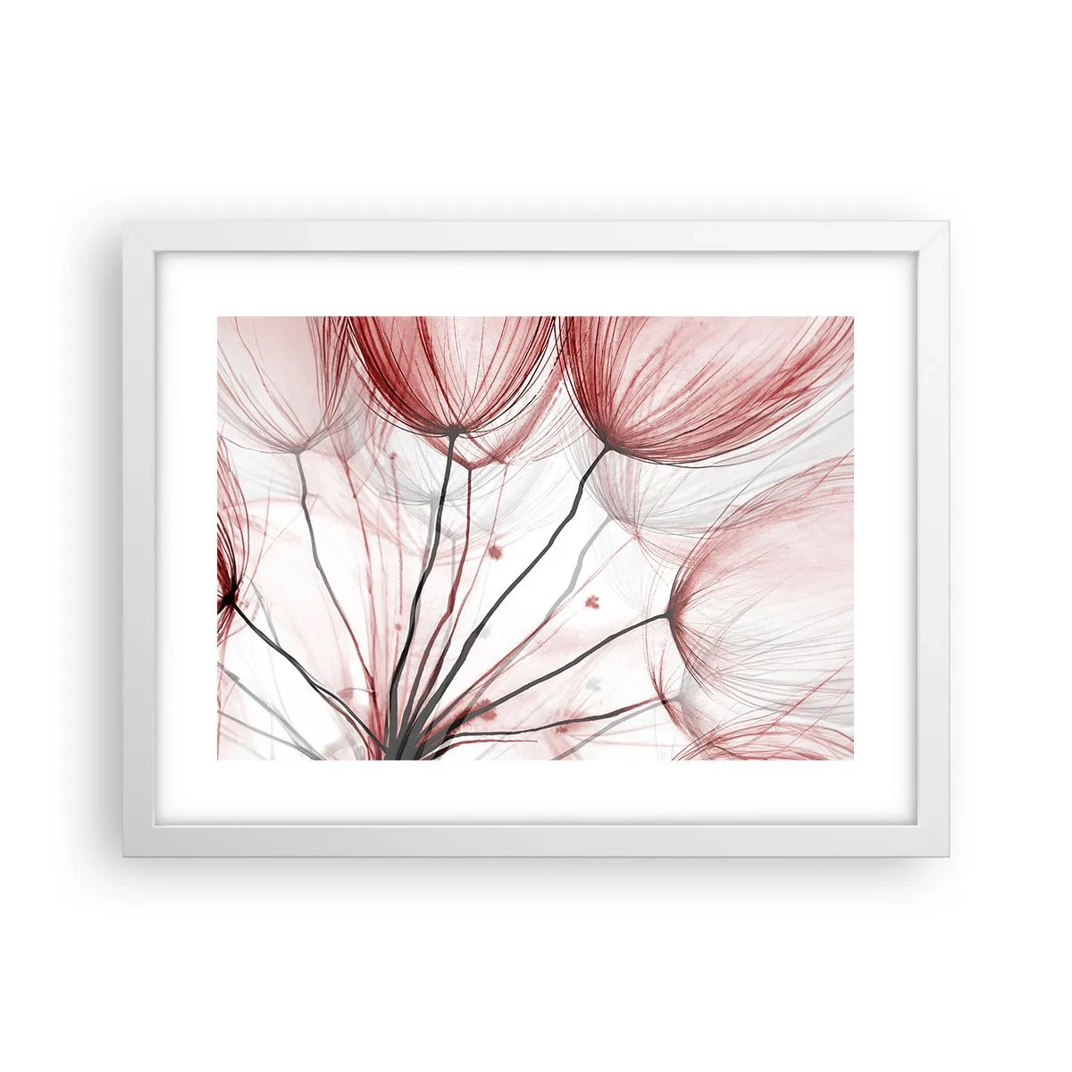 Poster in cornice bianca - Prima del decollo - 40x30 cm