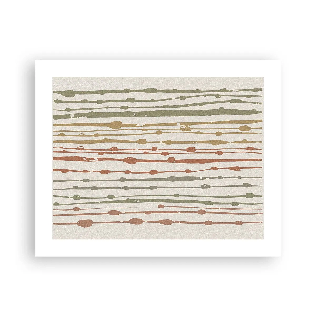 Poster - La notazione musicale dei colori - 50x40 cm