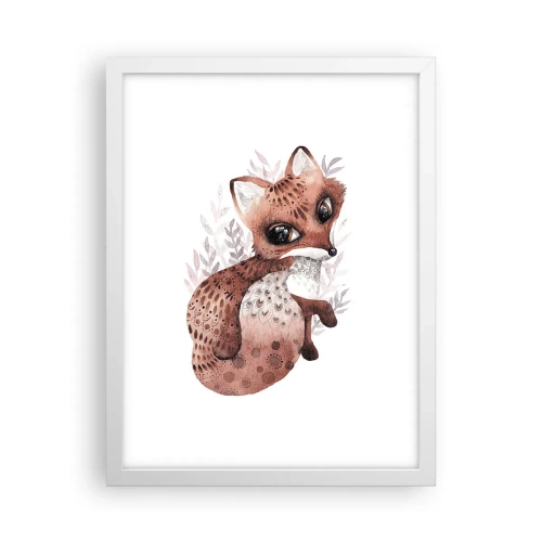 Poster in cornice bianca - Semplicemente da amare - 30x40 cm