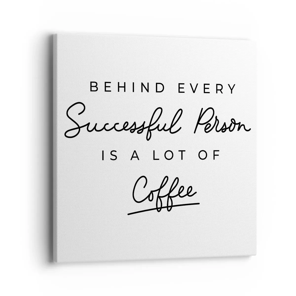 Quadro su tela - Stampe su Tela - Il segreto del successo - 40x40 cm