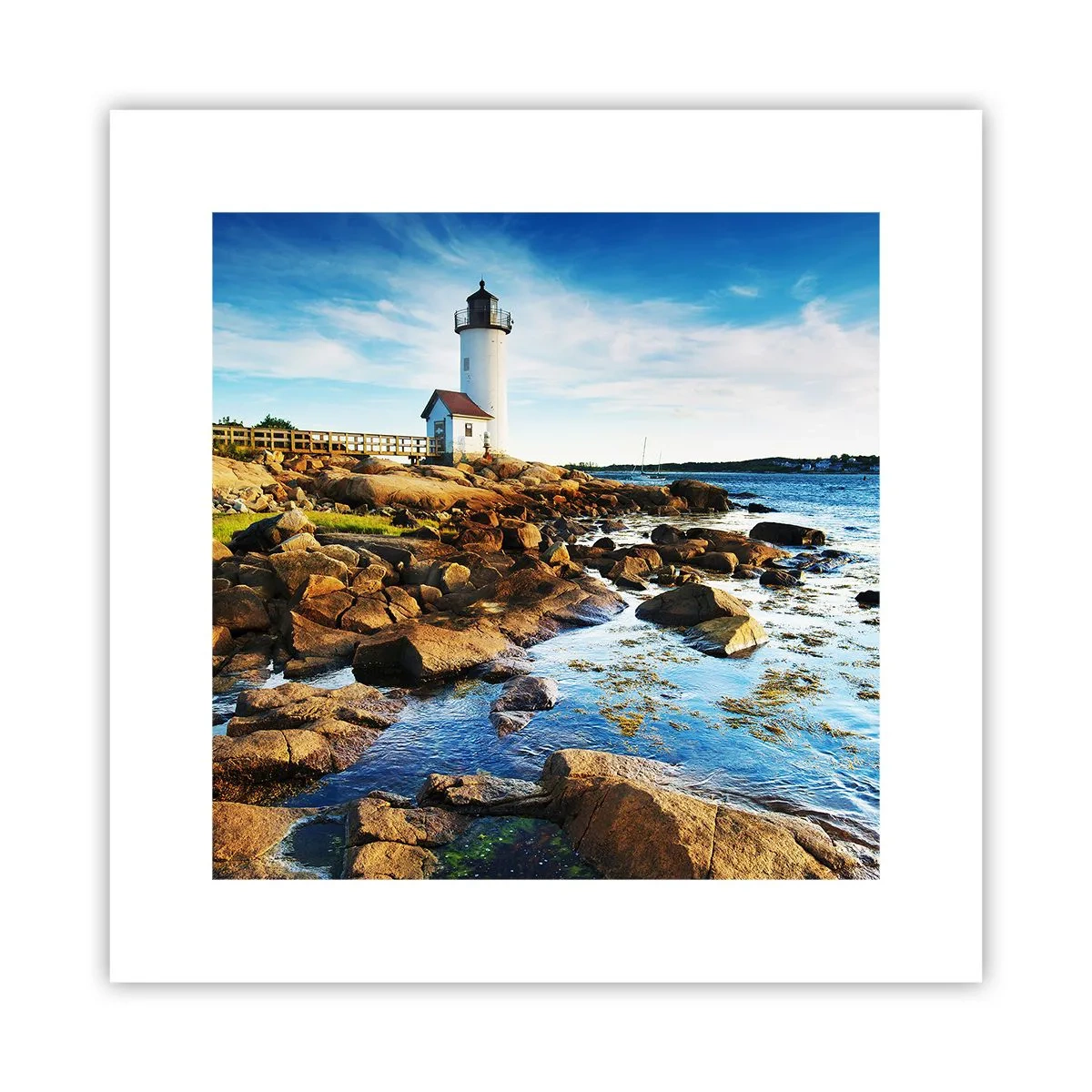 Poster - Tornate sani e salvi, vi aspetto - 30x30 cm