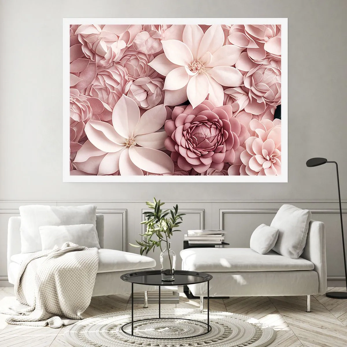 Poster - Nei petali di rosa - 50x40 cm