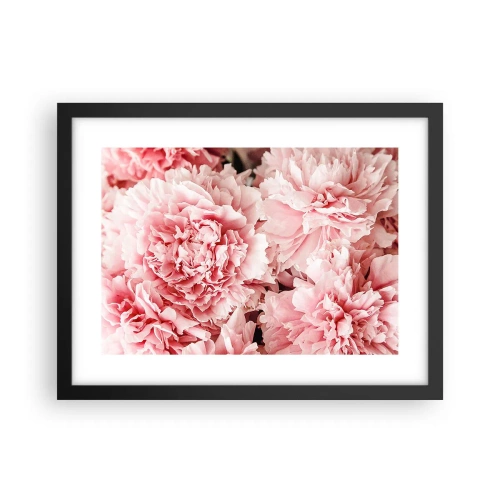 Poster in cornice nera - Sogno rosa - 40x30 cm