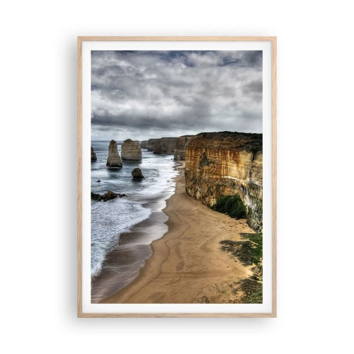 Poster in cornice rovere chiaro - Bellezza selvatica - 70x100 cm