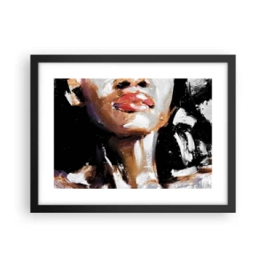 Poster in cornice nera - Orgoglio senza pregiudizio - 40x30 cm