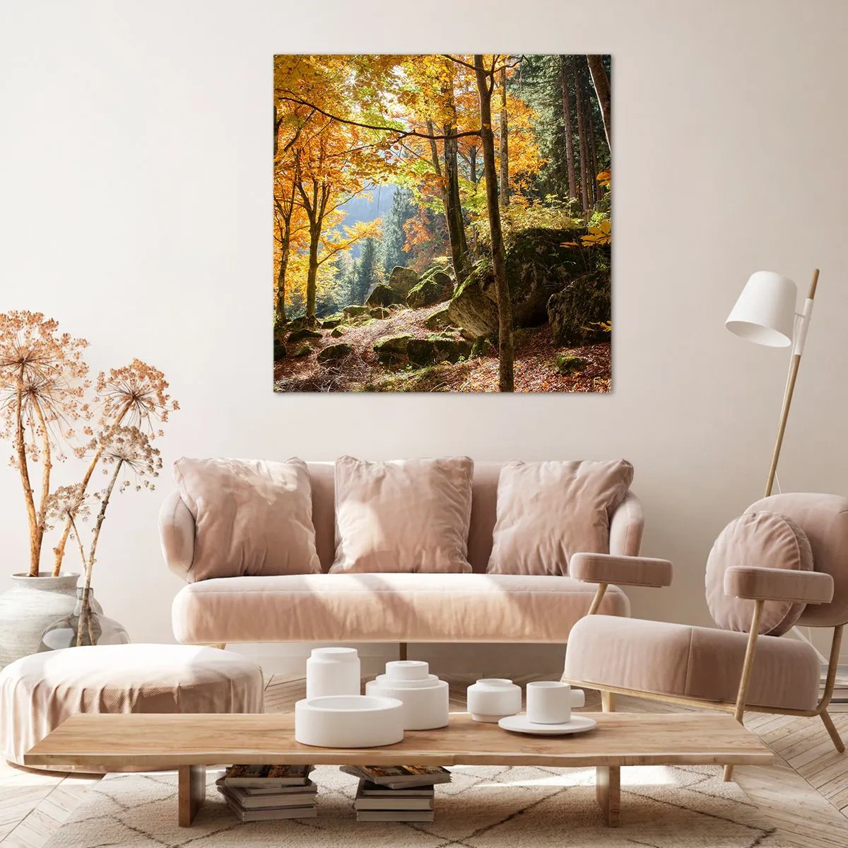 Quadro su tela - Stampe su Tela - Il tempo del riposo - 70x70 cm