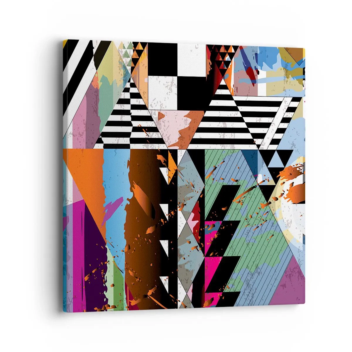 Quadro su tela - Stampe su Tela - Geometrico e organico - 40x40 cm