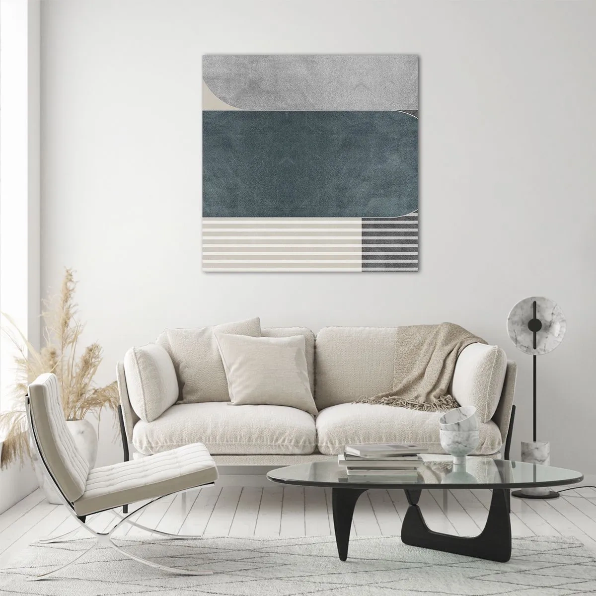 Quadro su vetro - Composizione orizzontale  - 30x30 cm