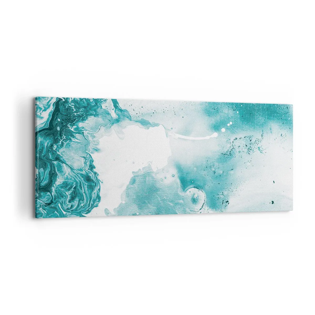 Quadro su tela - Stampe su Tela - Palude blu - 100x40 cm