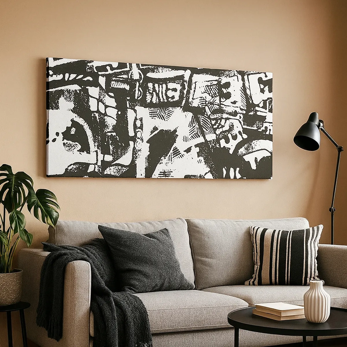 Quadro su tela - Stampe su Tela - Ordine o caos? - 30x30 cm