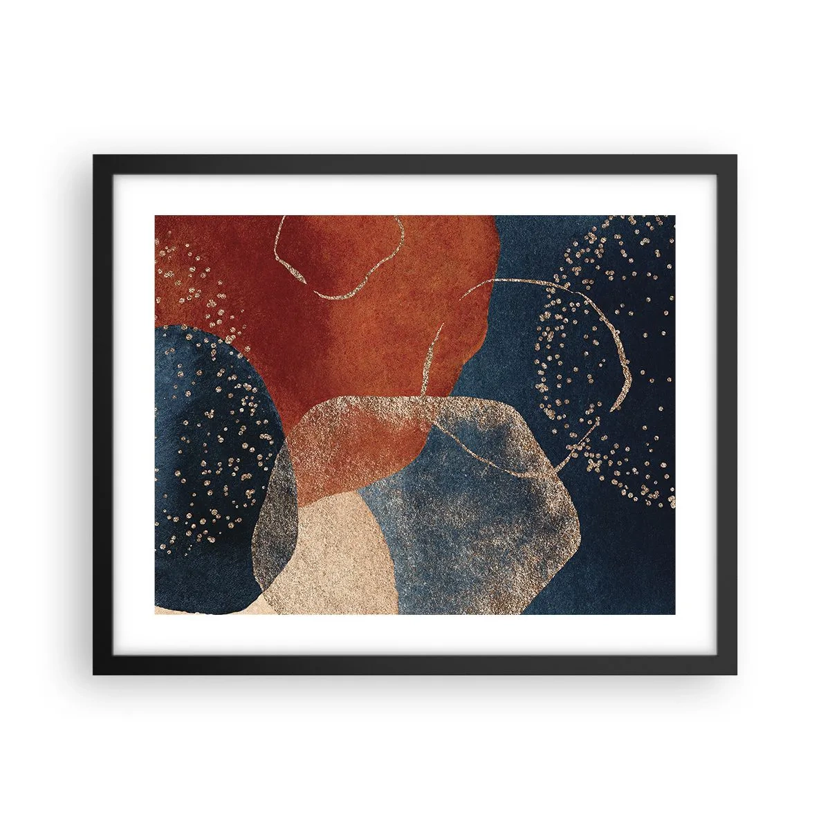 Poster in cornice nera - La leggerezza dell'essere - 50x40 cm