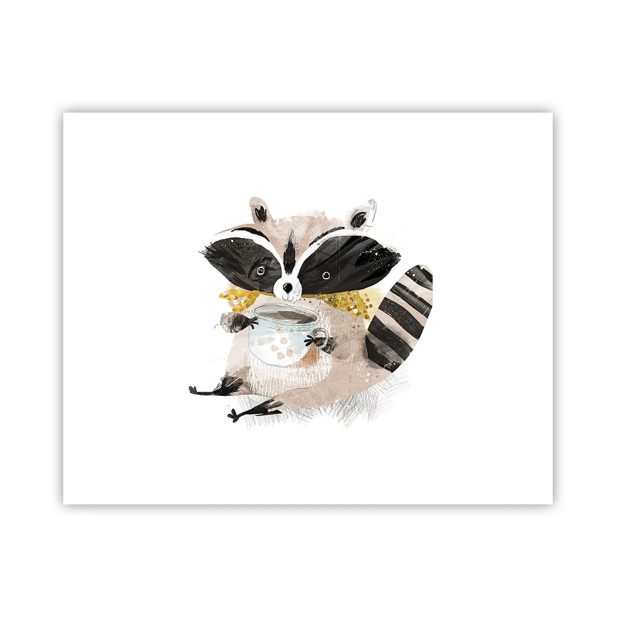 Poster - Il mio amico procione - 50x40 cm