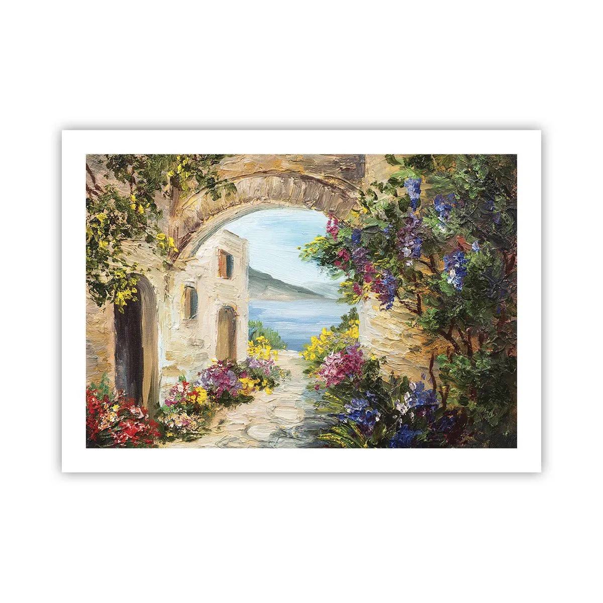 Poster - La bellezza della provincia costiera - 70x50 cm