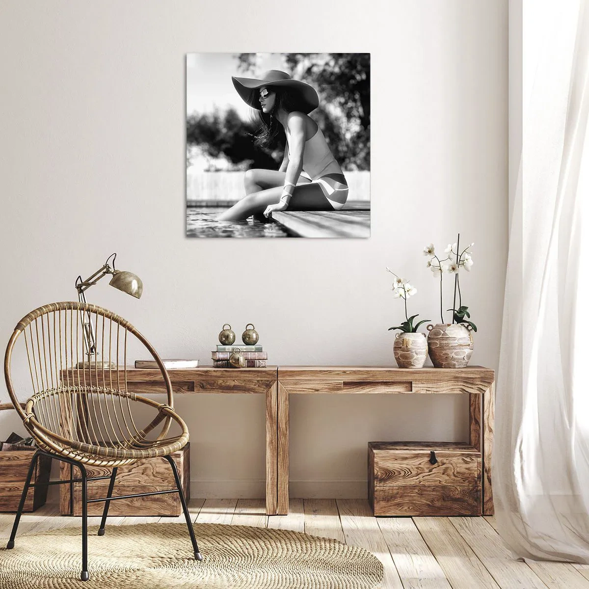 Quadro su tela - Stampe su Tela - Sogno estivo - 70x70 cm