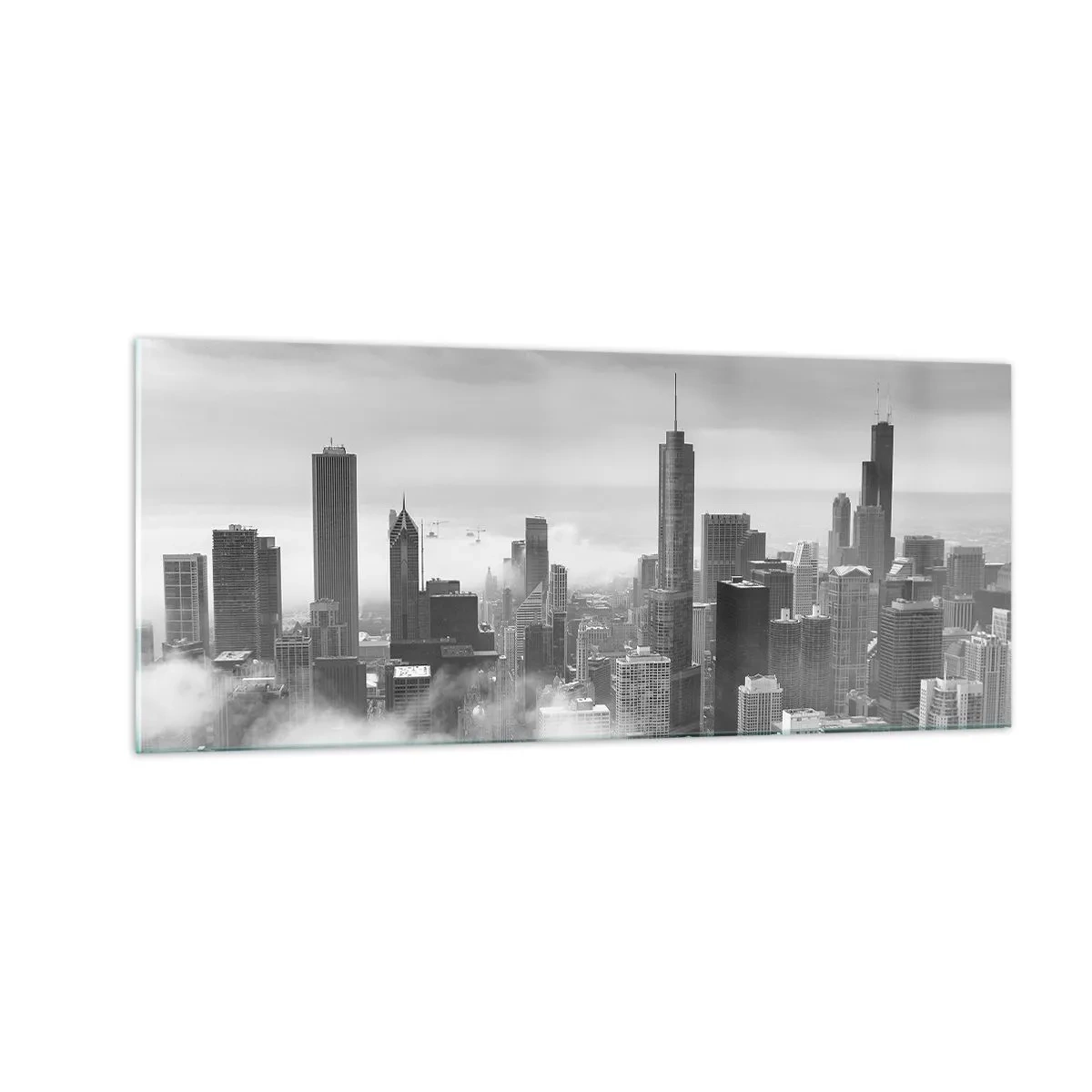 Quadro su vetro - Paesaggio americano - 100x40 cm