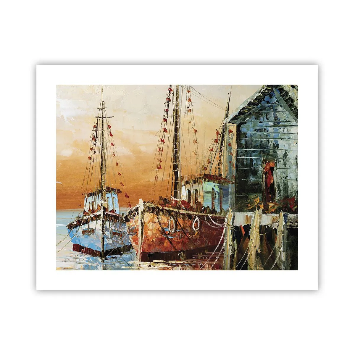 Poster - Ritorno tranquillo - 50x40 cm