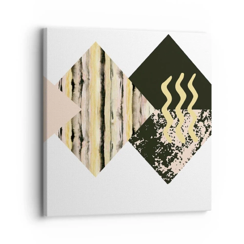 Quadro su tela - Stampe su Tela - Non è così facile - 30x30 cm