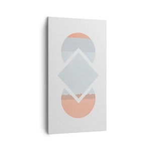 Quadro su tela - Stampe su Tela - La situazione è chiara - 45x80 cm