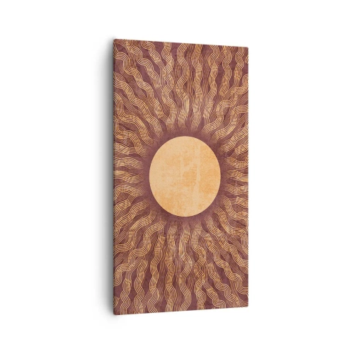 Quadro su tela - Stampe su Tela - L'icona del sole - 55x100 cm