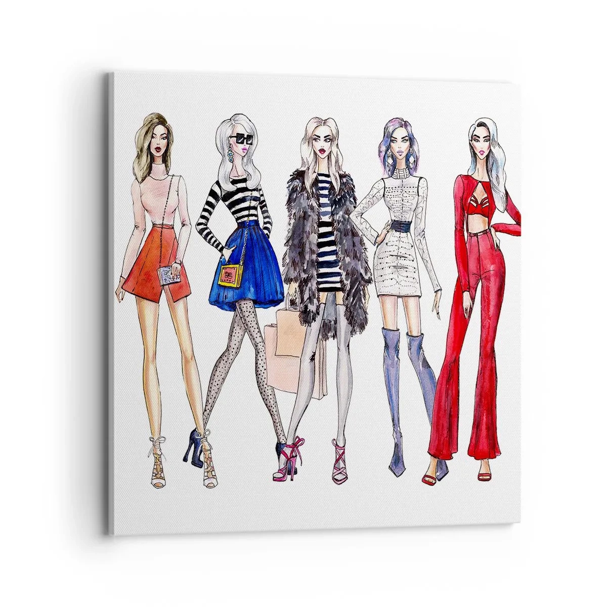 Quadro su tela - Stampe su Tela - Every week Fashion Week - 70x70 cm