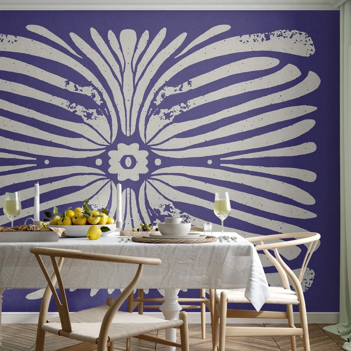Fotomurali Standard Eco - Ispirazioni etniche - Boho, Botanico, Pezzo - 350x256 cm