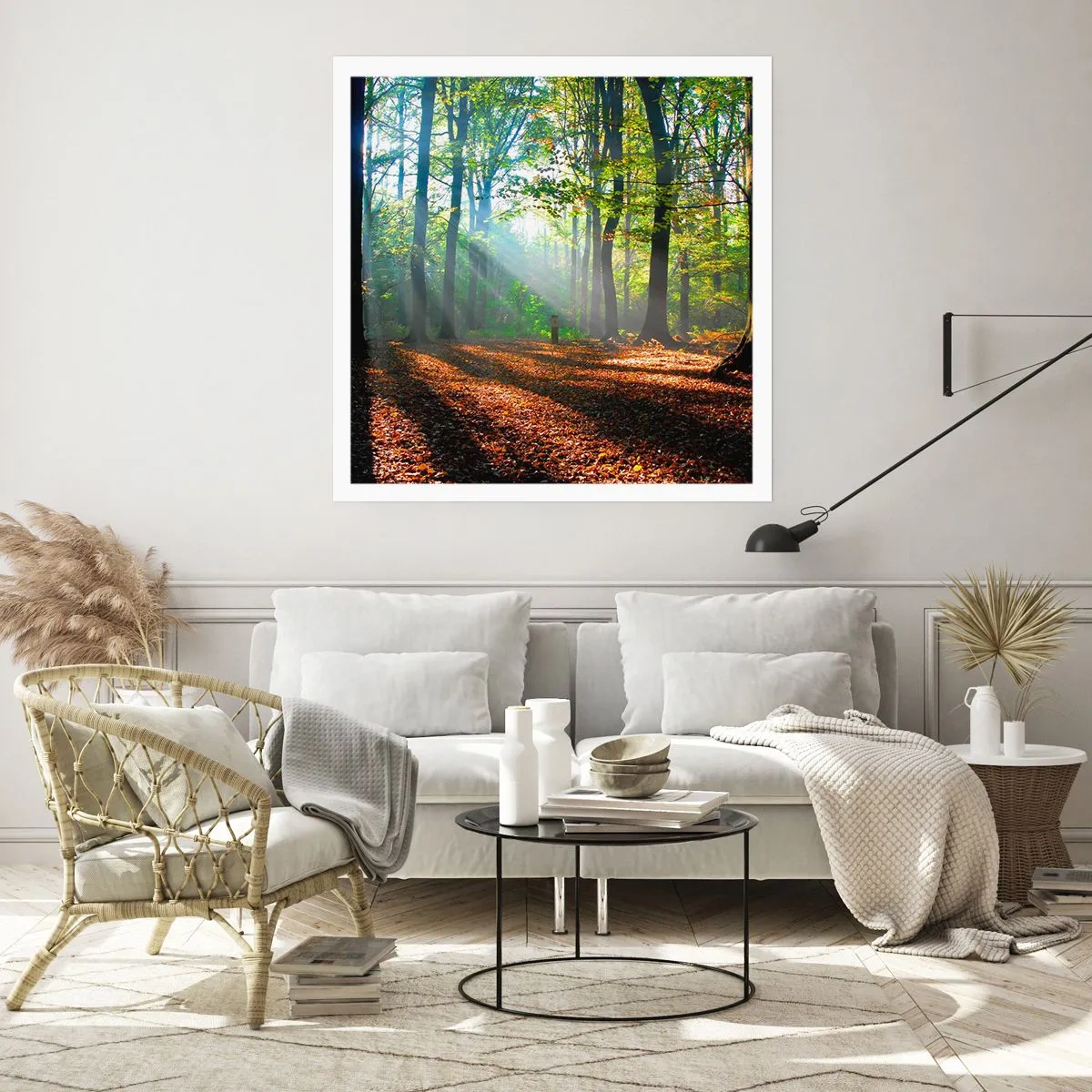 Poster - Luci e ombre - 30x30 cm