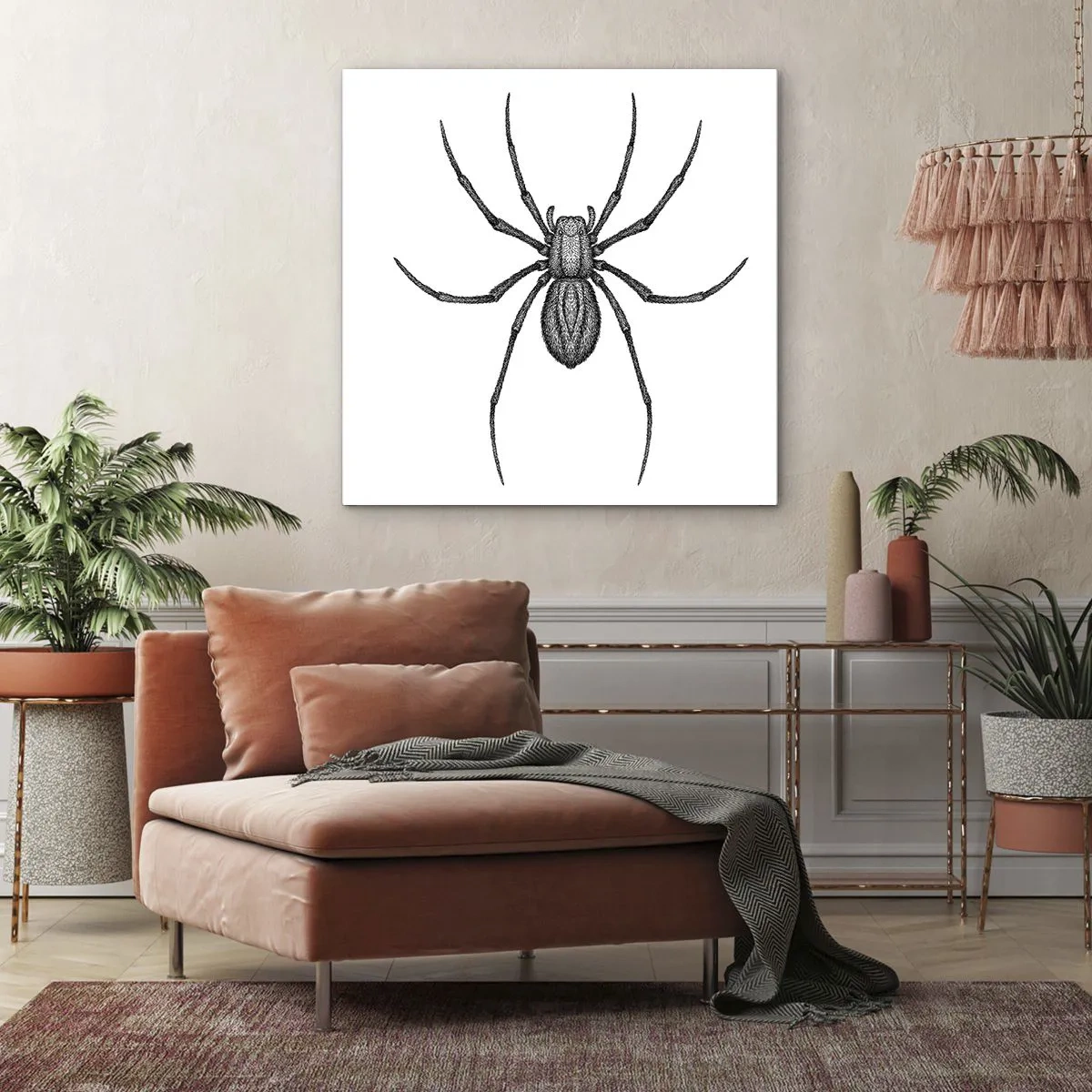 Quadro su tela - Stampe su Tela - Precisione inquietante - 40x40 cm