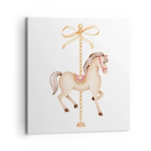 Quadro su tela - Stampe su Tela - Trotto aggraziato - 60x60 cm