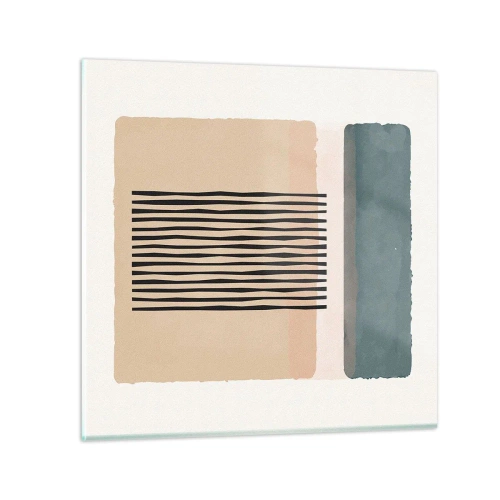 Quadro su vetro - Tutto a posto - 40x40 cm