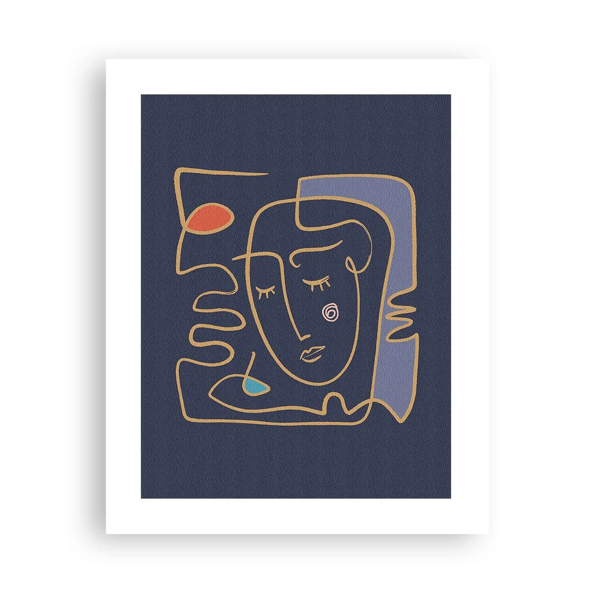 Poster - Pensierosa - 40x50 cm