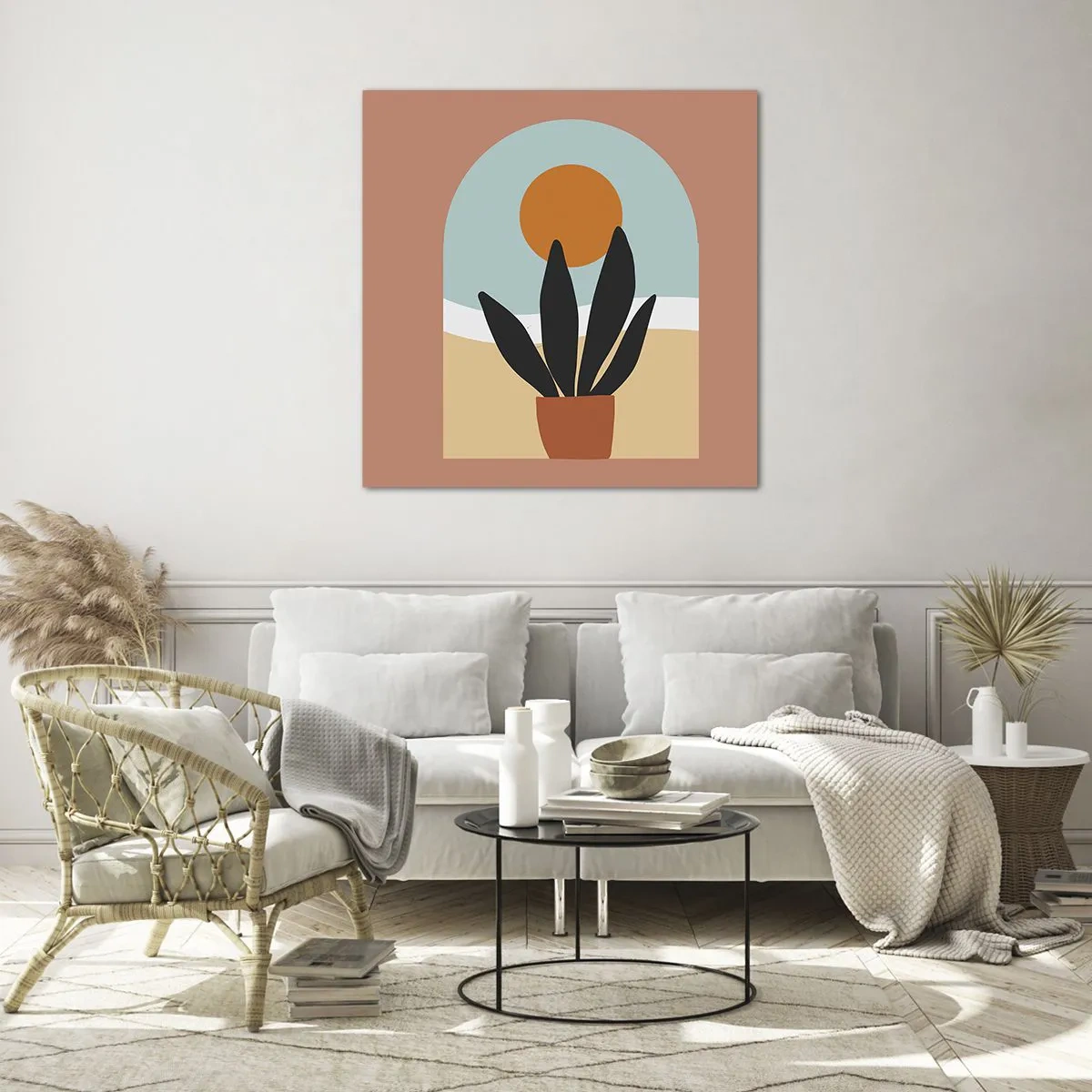 Quadro su vetro - Piccole gioie - 30x30 cm