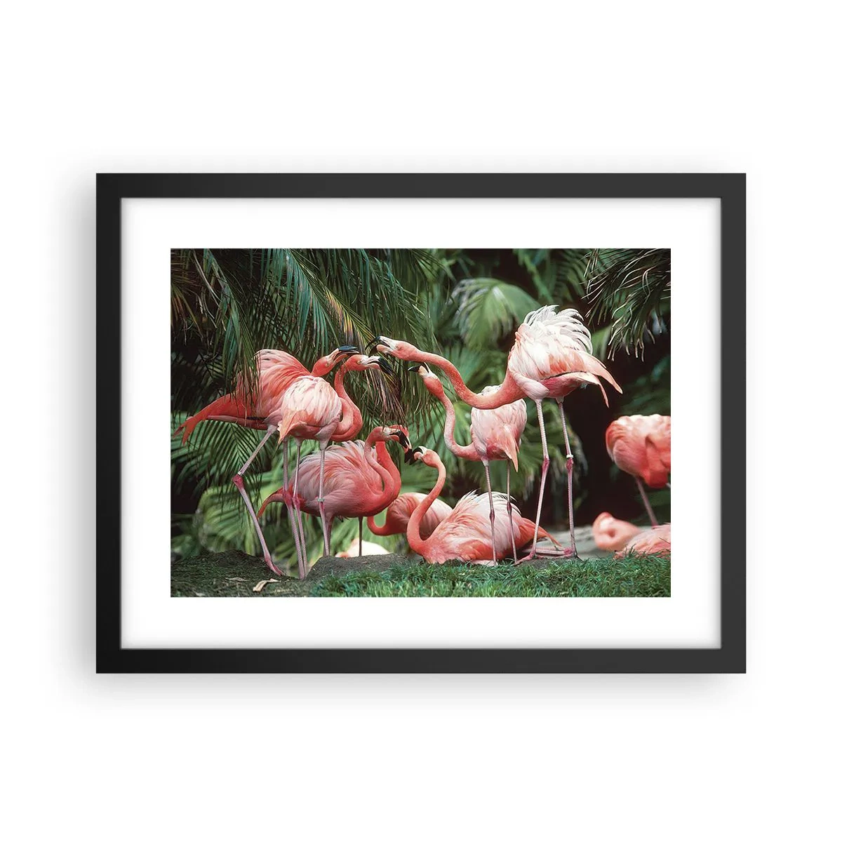 Poster in cornice nera - Pettegolezzi pomeridiani - 40x30 cm