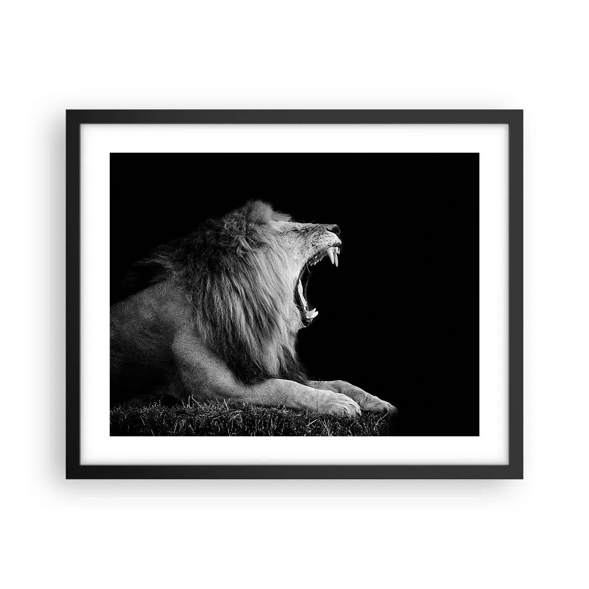 Poster in cornice nera - Senza alcun dubbio - 50x40 cm