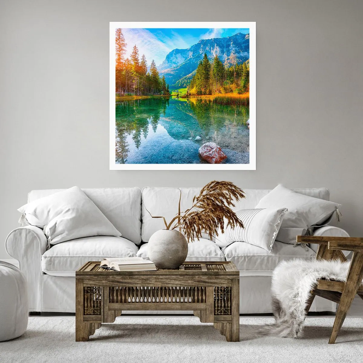 Poster - La mitezza dell'autunno - 40x40 cm