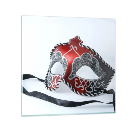 Quadro su vetro - Invito al ballo - 30x30 cm