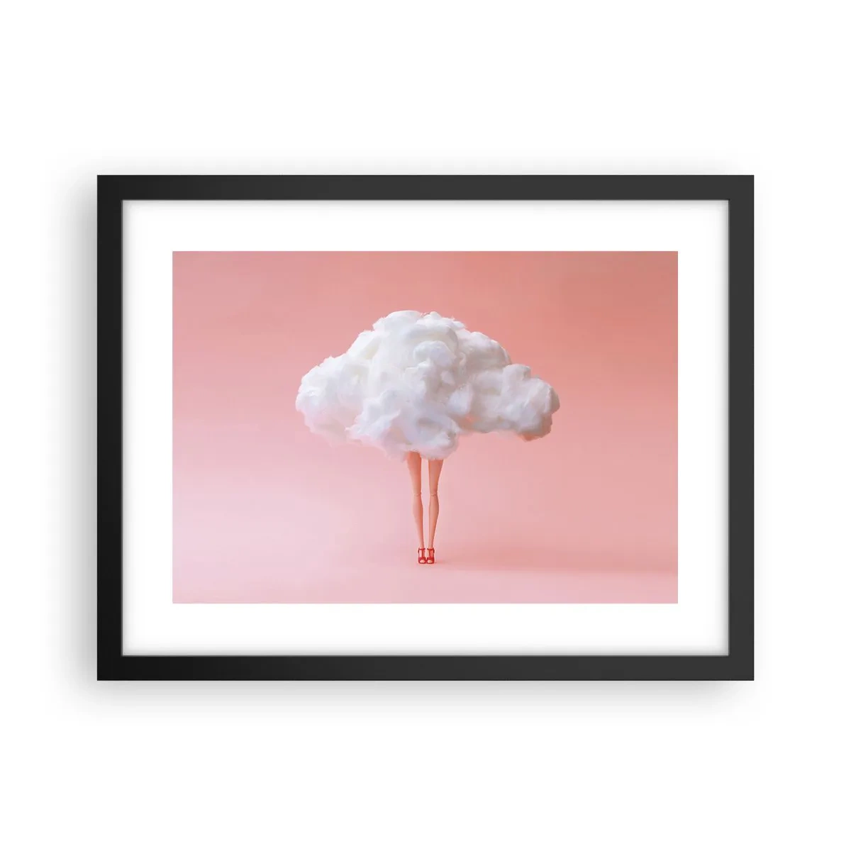 Poster in cornice nera - Dolce promessa - 40x30 cm