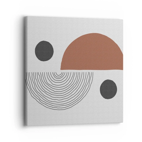 Quadro su tela - Stampe su Tela - La perfezione del cerchio - 40x40 cm
